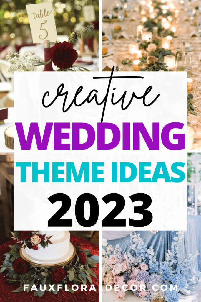 creative wedding theme ideas