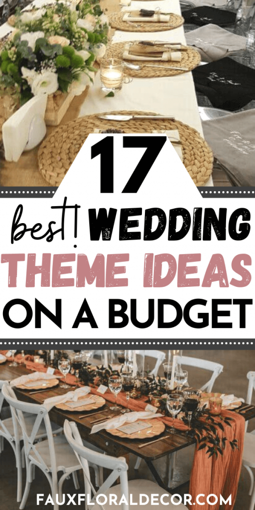 wedding theme ideas on a budget