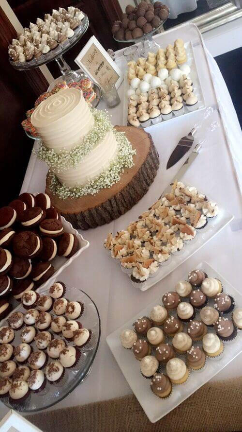 diy at home desert table for wedding