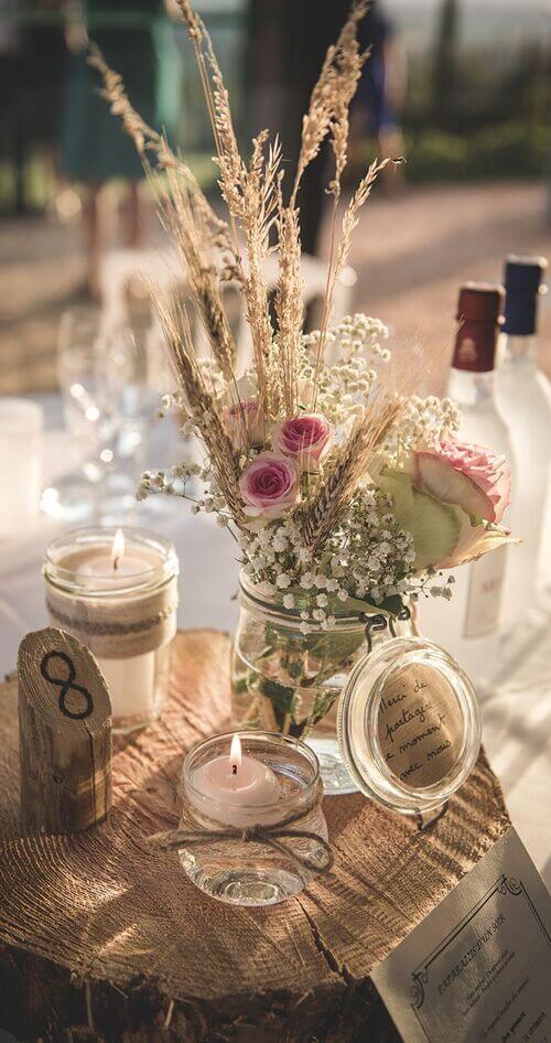 Affordable Rustic Wedding Decorations on a Budget