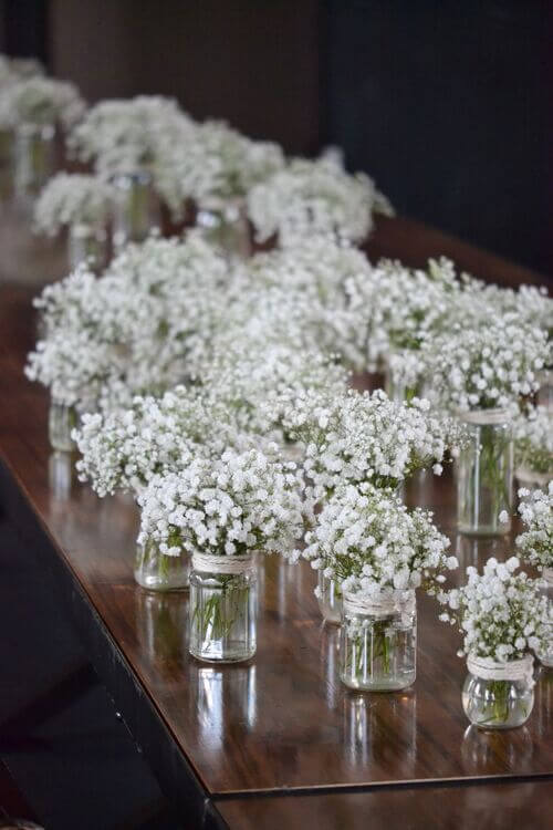 rustic wedding table decoration