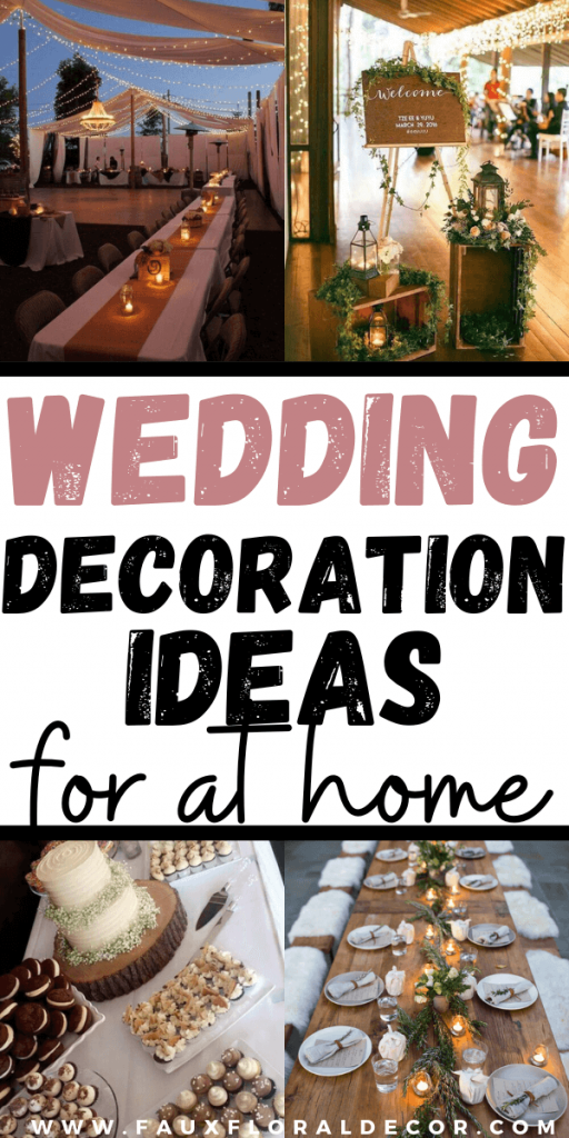 31 Easy and Creative DIY Wedding Decorations You Need to Try