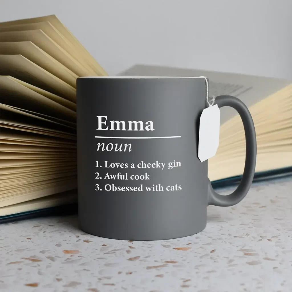 Personalized cup