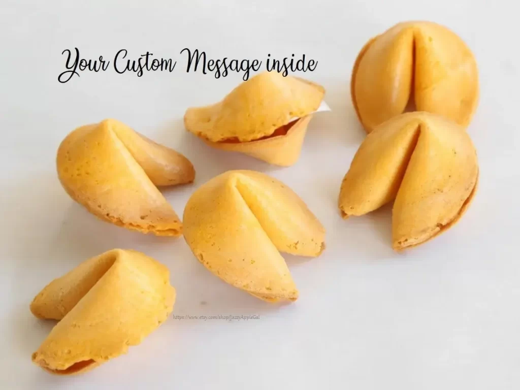 Personalized fortune cookies