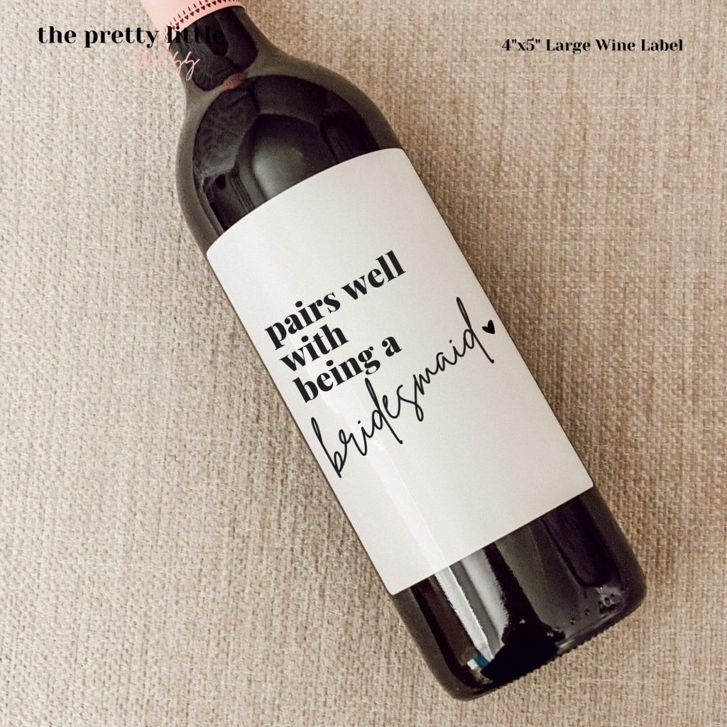 Personalized wine labels