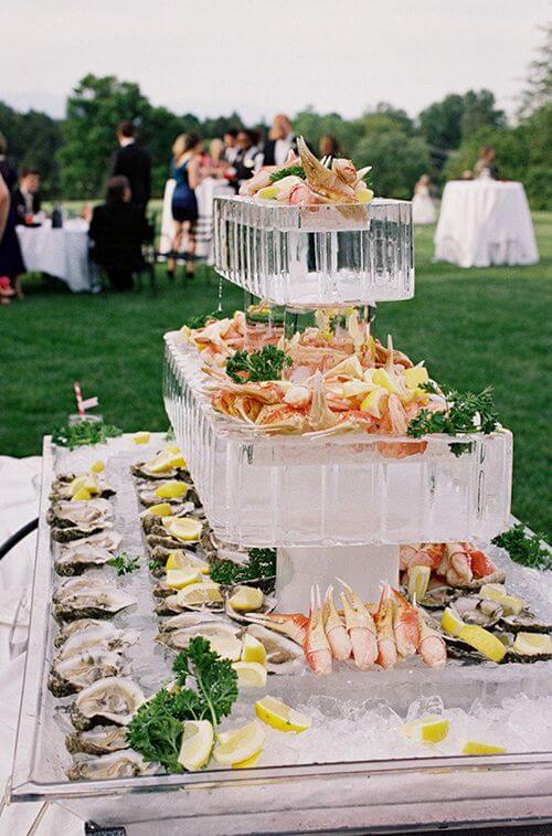 Seafood table
