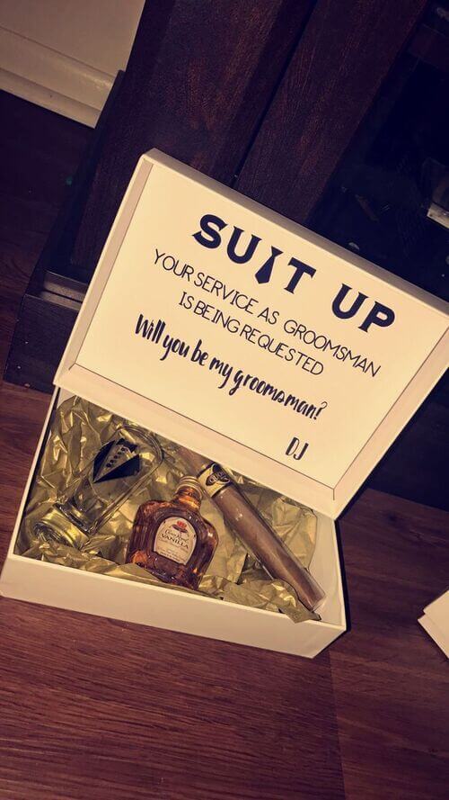 11 Genius Groomsmen Proposal Box Ideas (They Will Obsess Over!)