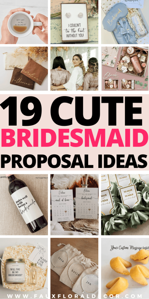 diy bridesmaid proposal ideas