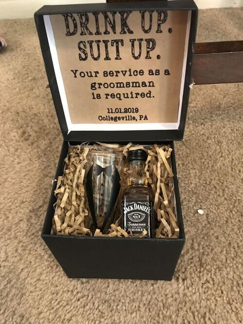 groomsmen box