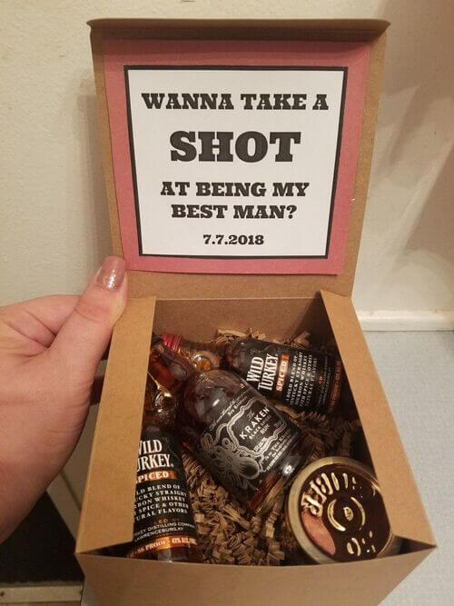 groomsmen proposal box diy