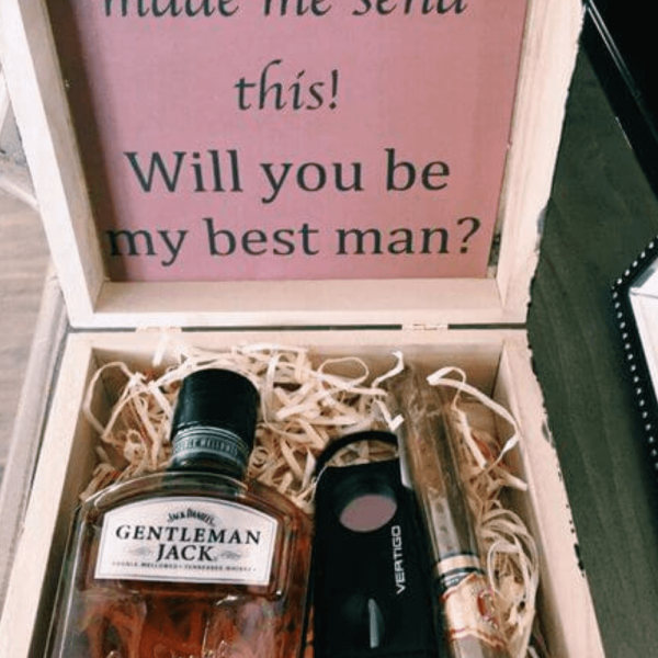 groomsmen proposal box ideas