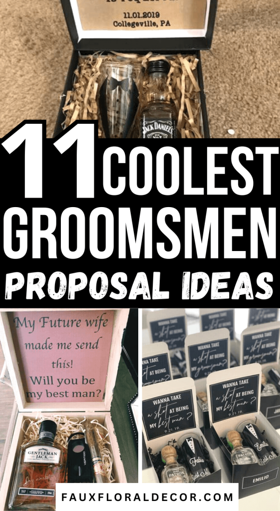groomsmen proposal ideas