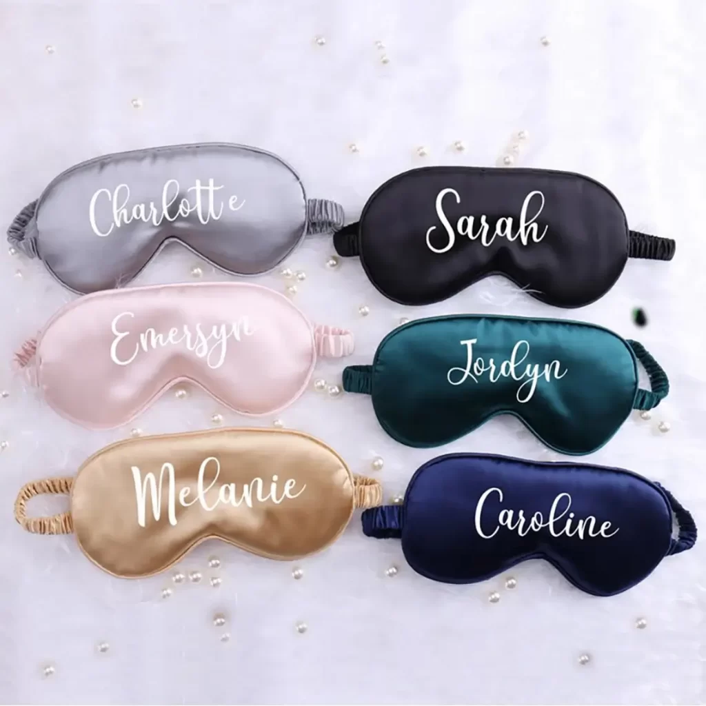 Personalized eye masks