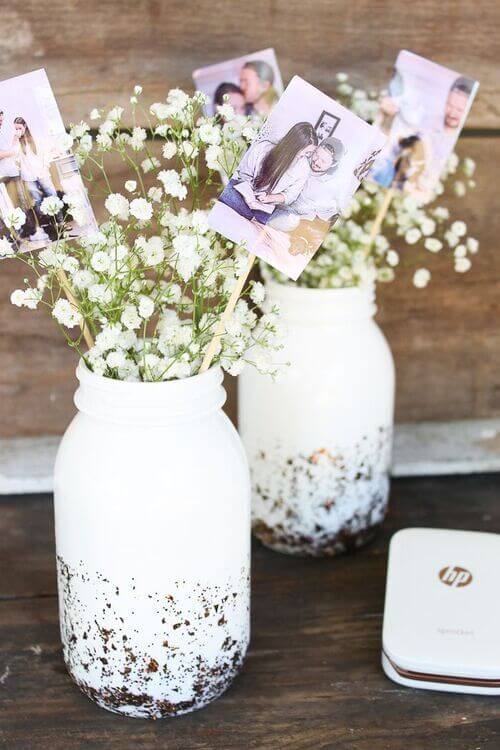 personalized mason jars for wedding