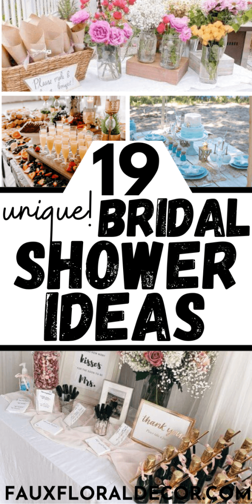 bridal shower ideas themes