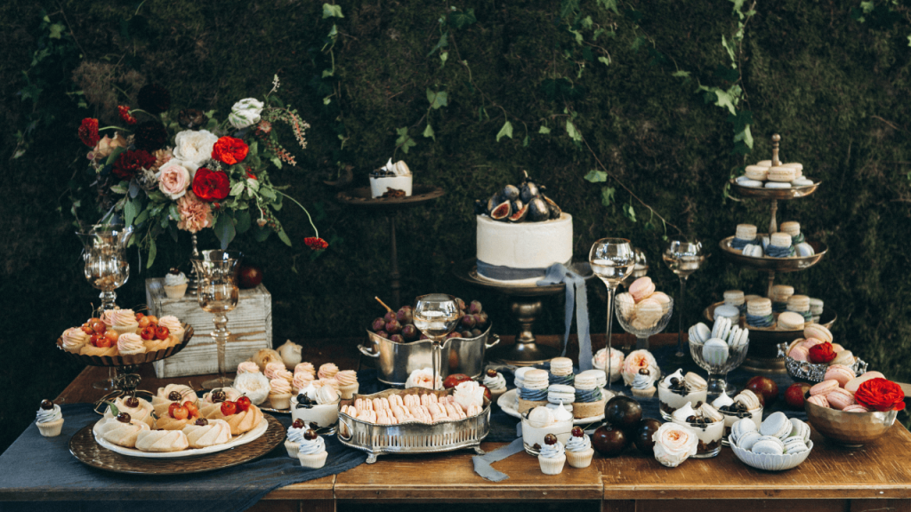 desert table micro wedding