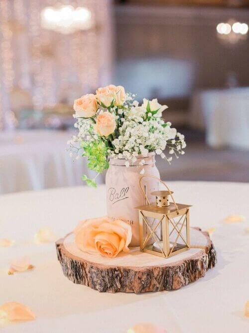 Trendy Wedding Centerpieces: 20 Chic Ideas For Every Taste  Wedding  centerpieces mason jars, Mason jar wedding, Wedding centerpieces diy