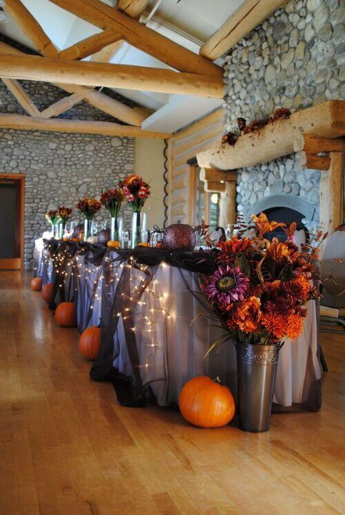 halloween themed wedding