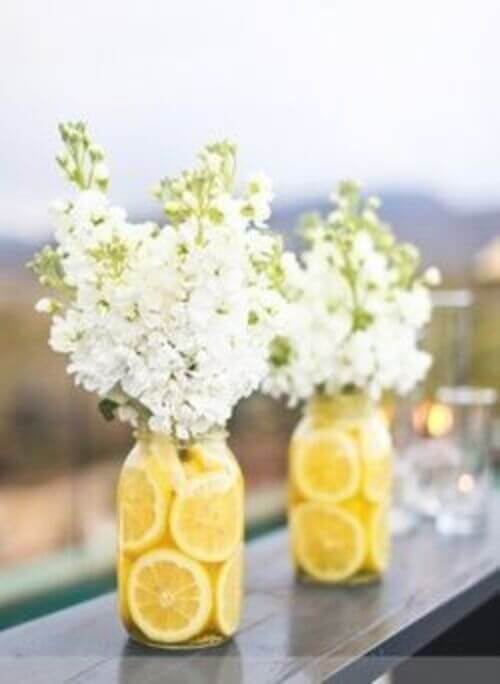 lemon themed bridal shower