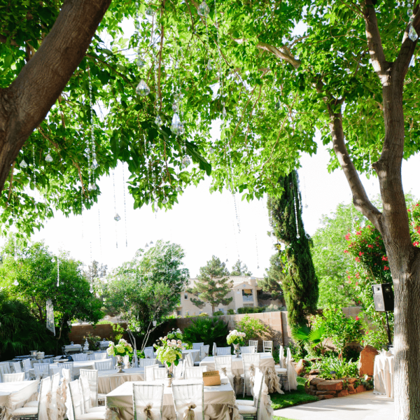 micro wedding backyard