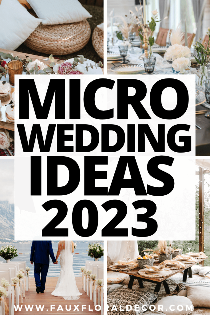 micro wedding ideas 2023