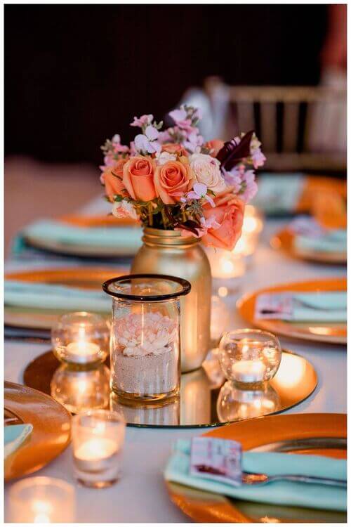 personalized mason jars for wedding