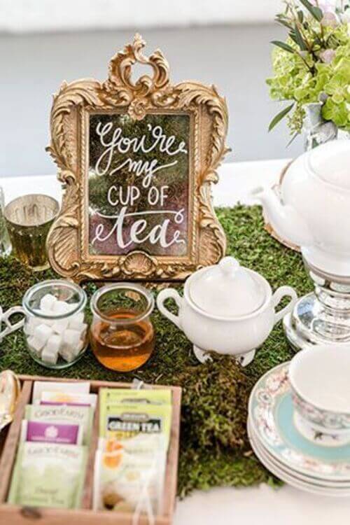 tea themed bridal shower