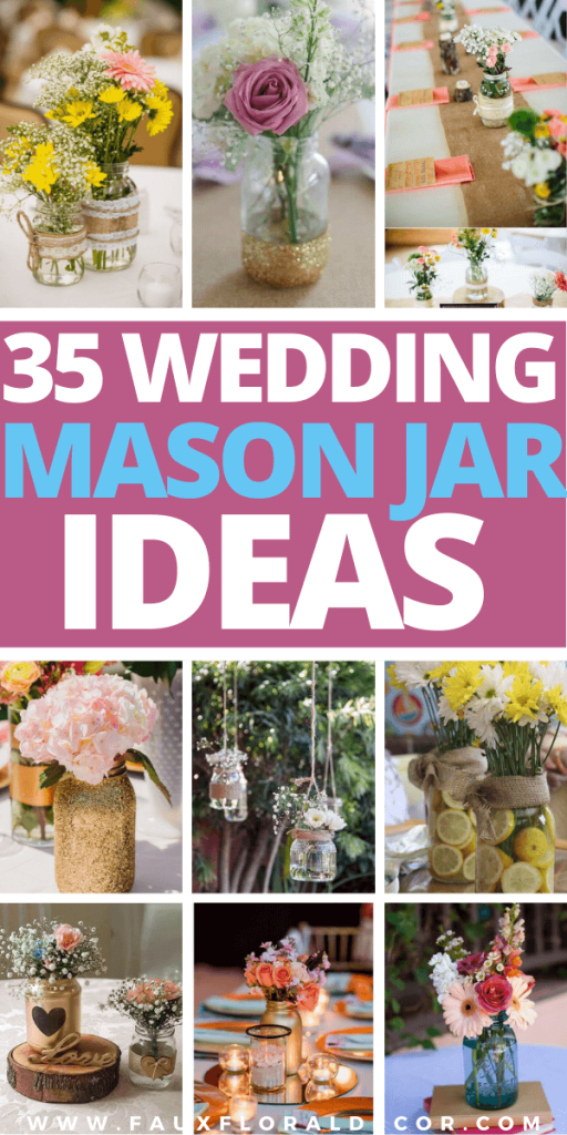 34 DIY Wedding Decorations That Will Make Your Special Day Unique