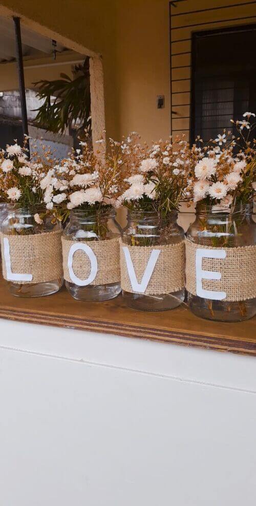 wedding mason jars