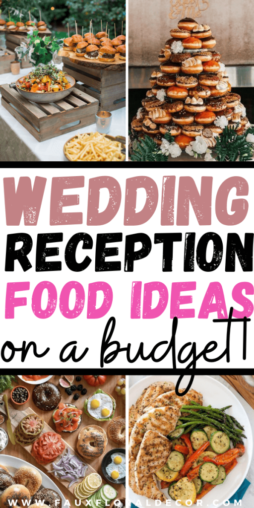 wedding reception food ideas