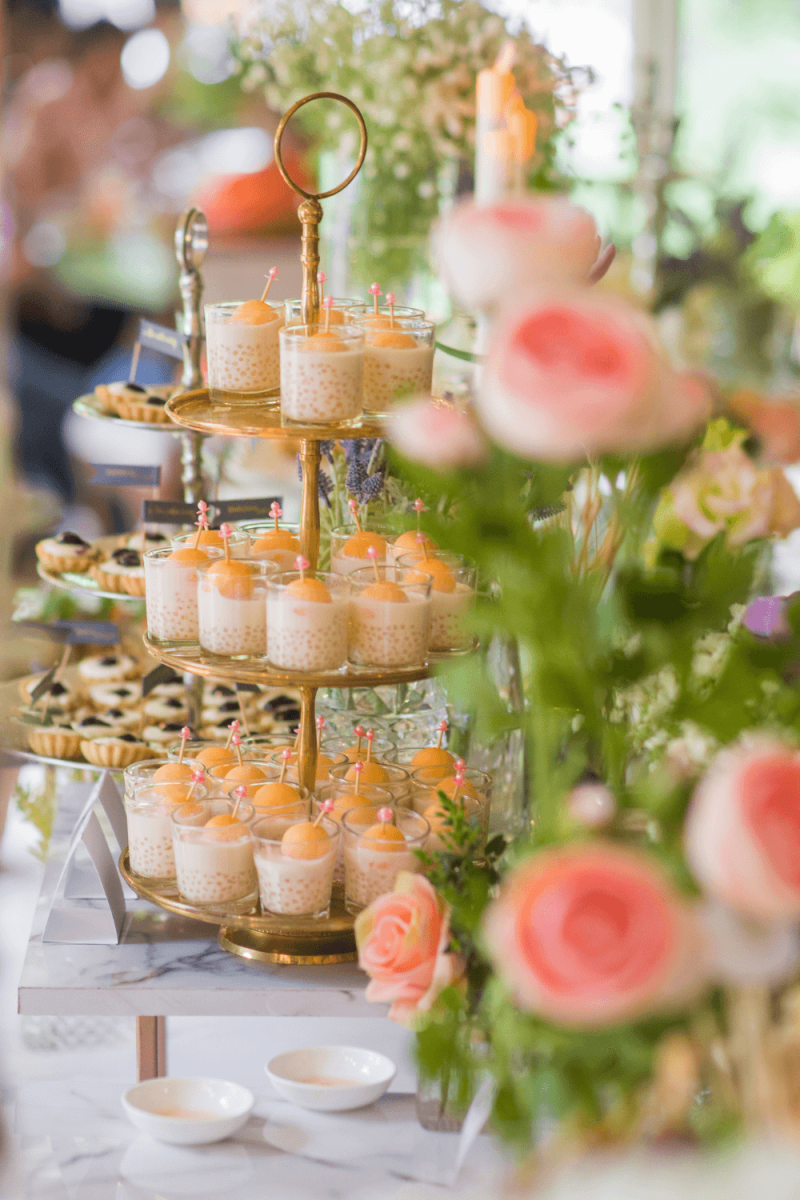 wedding reception food ideas on a budget