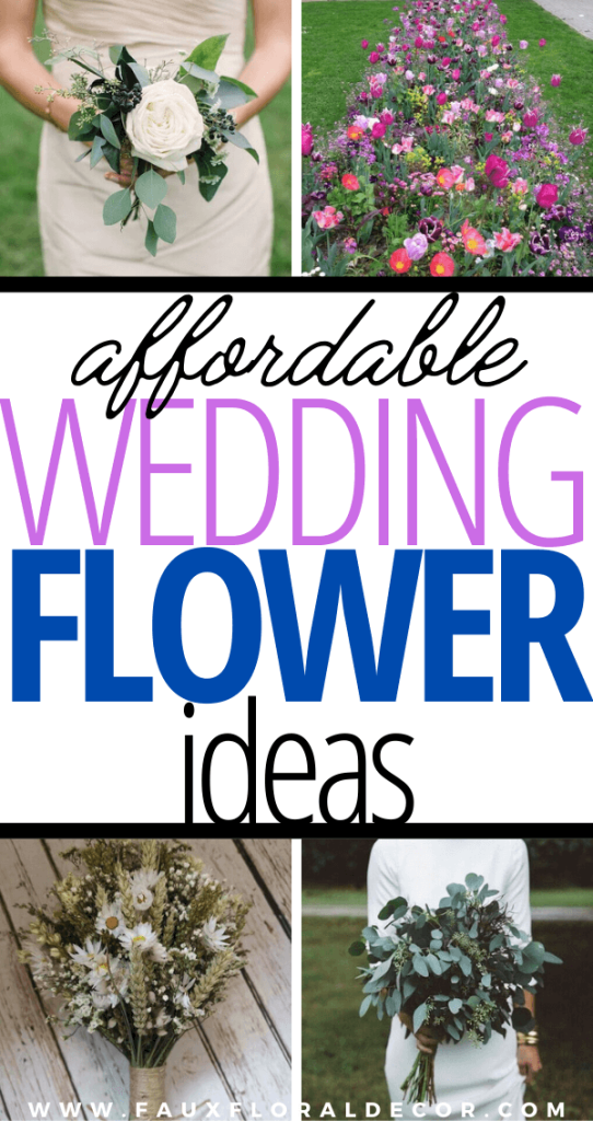 affordable wedding flower ideas