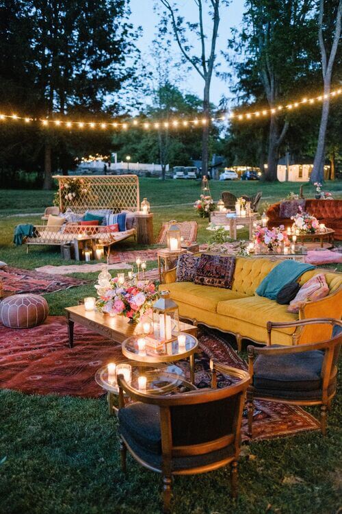 outdoor engagement party ideas