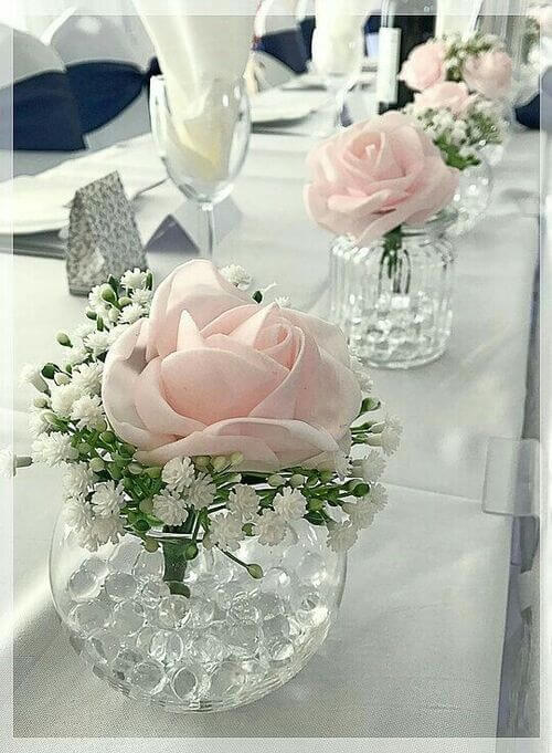 rose centerpiece