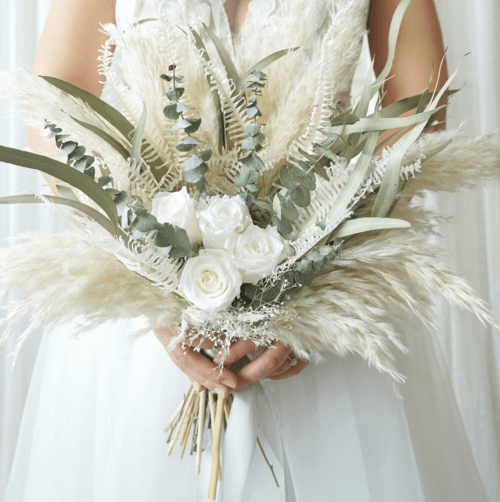 wedding flowers dried