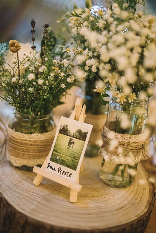 barn wedding boho decor