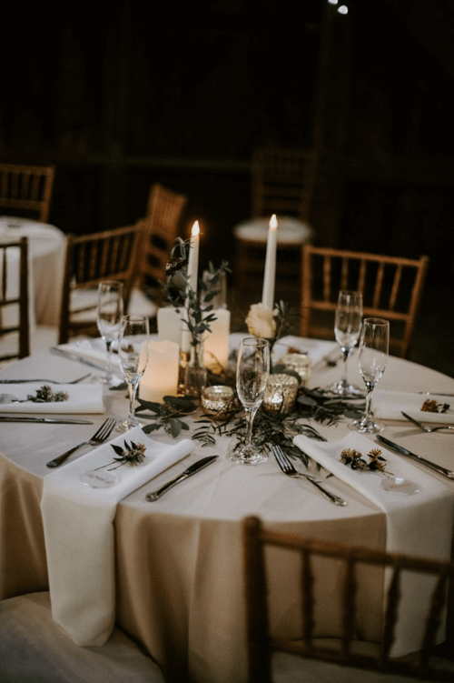 barn wedding table decoration ideas