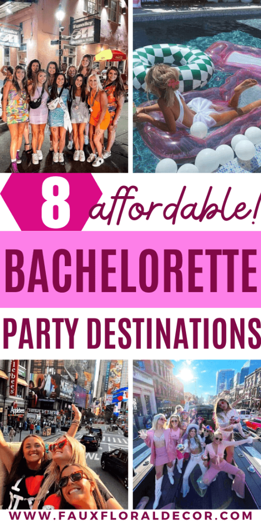 best affordable bachelorette party destinations