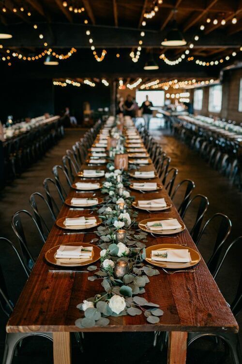 elegant barn wedding