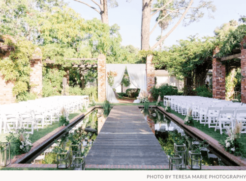 outdoor wedding aisle decor ideas