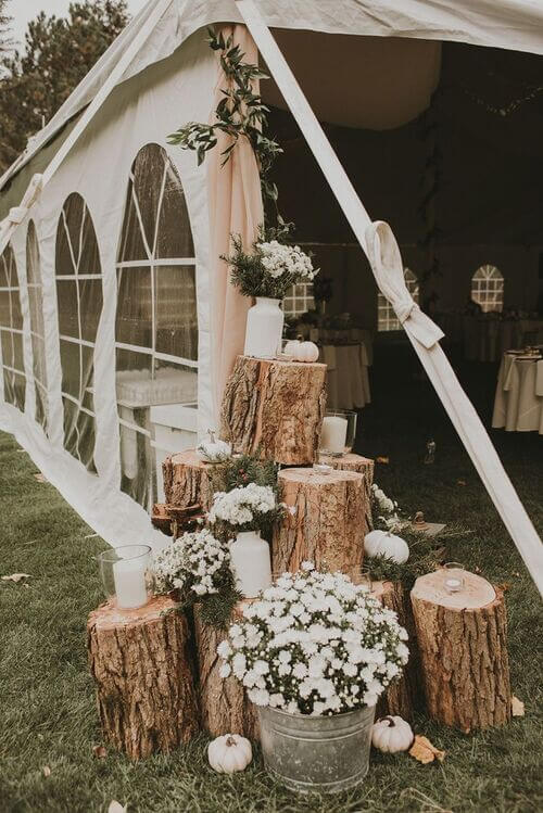 outdor fall wedding ideas