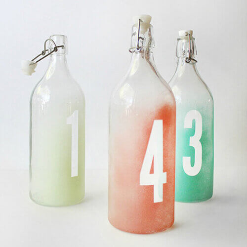 water color table numbers