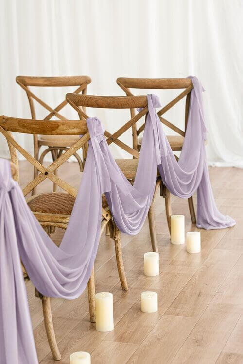 wedding aisle decor