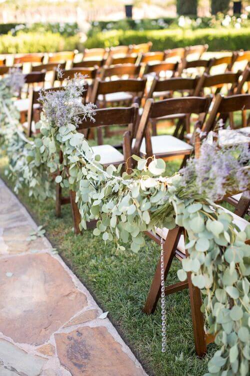 wedding aisle decorations on a budget