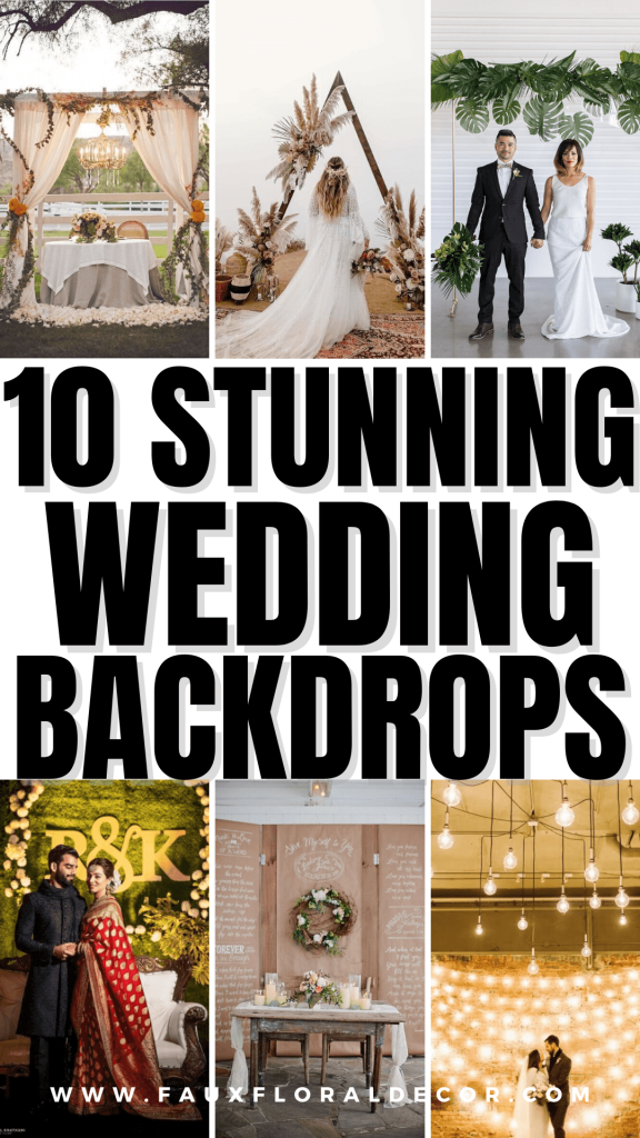 wedding backdrops