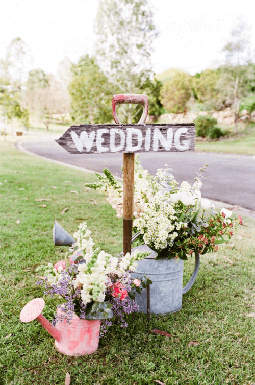 wedding welcome sign diy