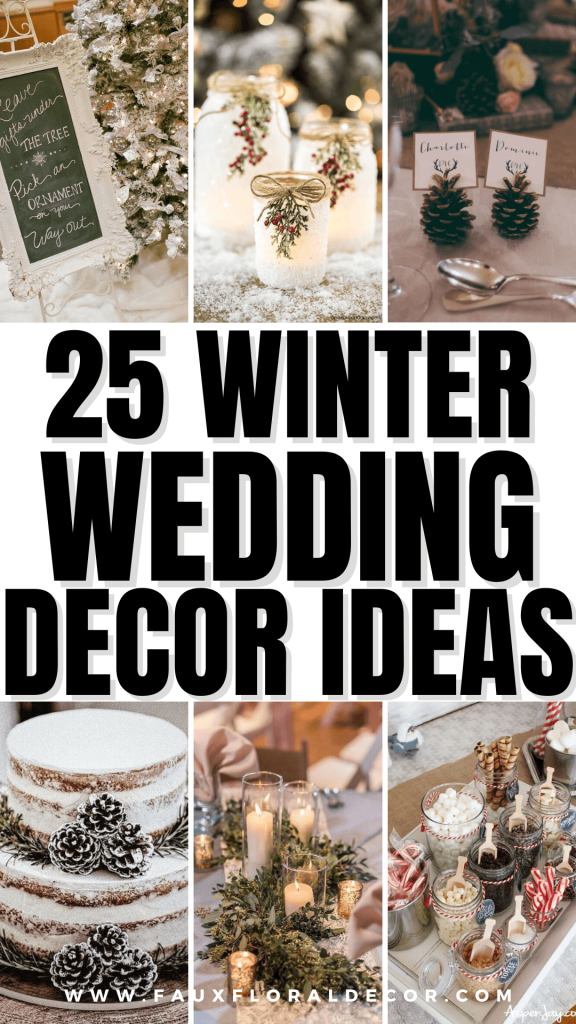 winter wedding decor ideas