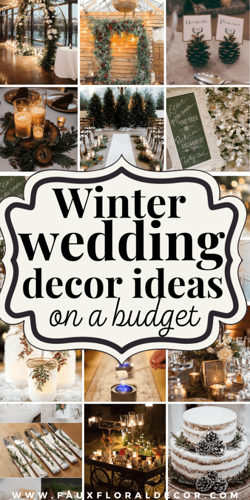 25 Stunning Winter Wedding Ideas On A Budget That Feel Magical