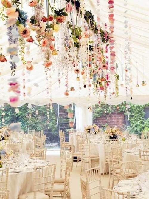 hanging florals