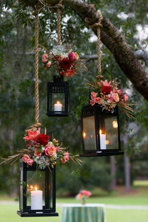flower lanterns